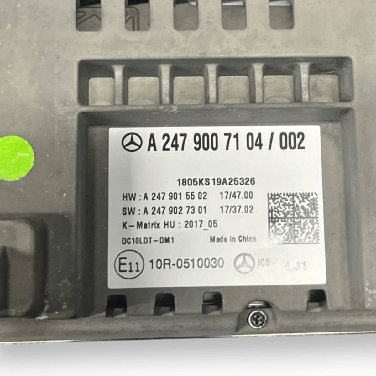 Digital Speedometer / Virtual Cockpit Mercedes - Benz Class A W177 (2018 - ) code: A2479007104 - F&P CRASH SRLS - Used Parts