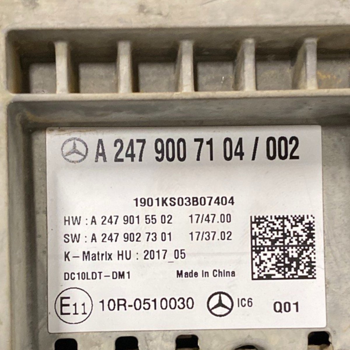 Tachimetro digitale / virtual cockpit mercedes - benz glb x247 2.0 diesel Cod: a2479007104 (2019 - ) - F&P CRASH SRLS - Ricambi Usati