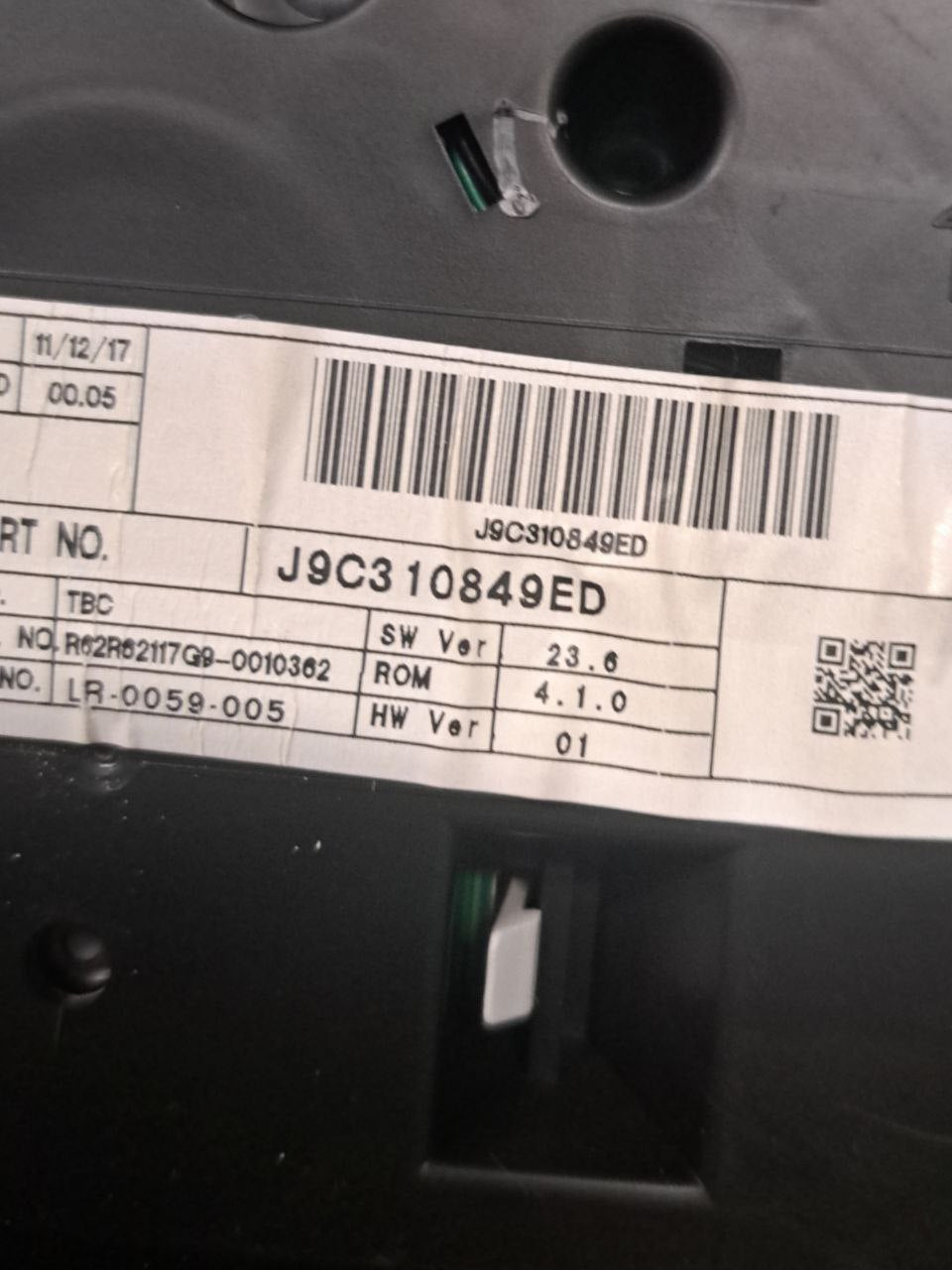 Tachimetro Jaguar E - Pace 2.0 Diesel (2017>) COD:J9C310849ED - F&P CRASH SRLS - Ricambi Usati