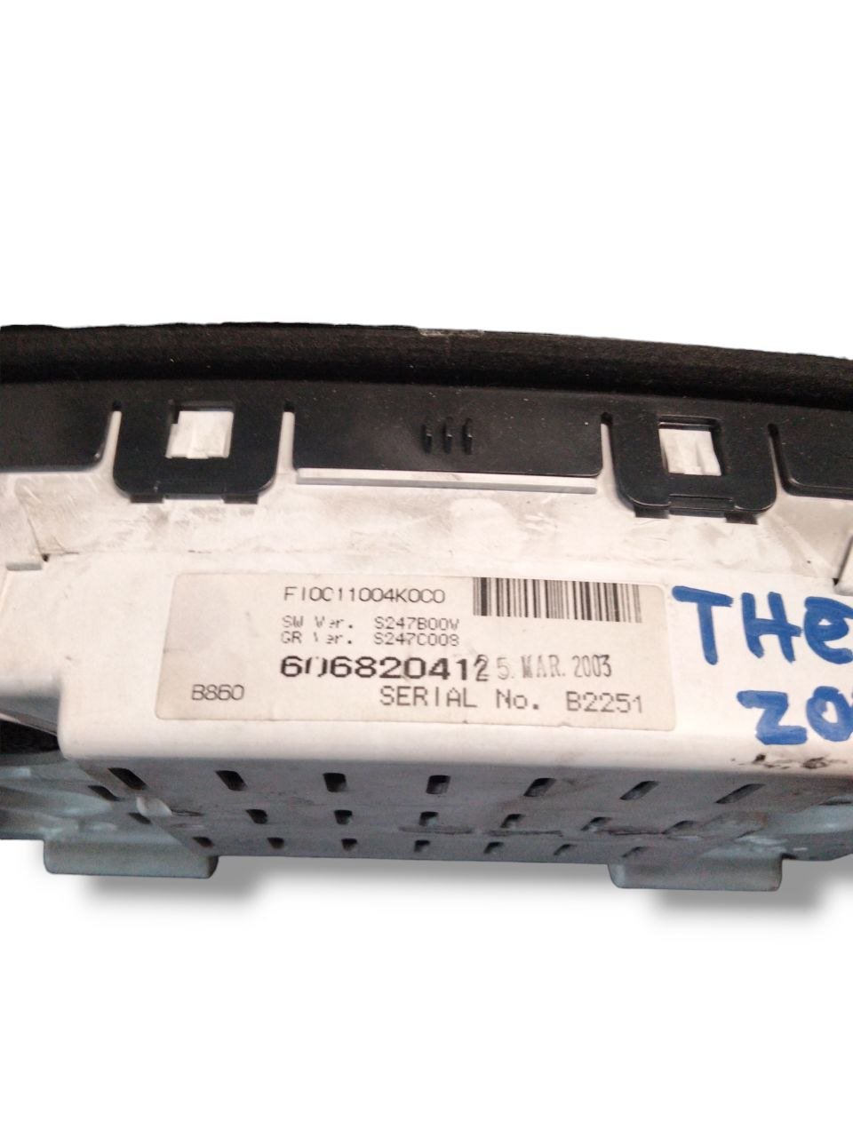 Lancia Thesis 2.4 diesel speedometer (2002 - 2009) code 60682041 / Odometer / instrument panel - F&P CRASH SRLS - Used Parts