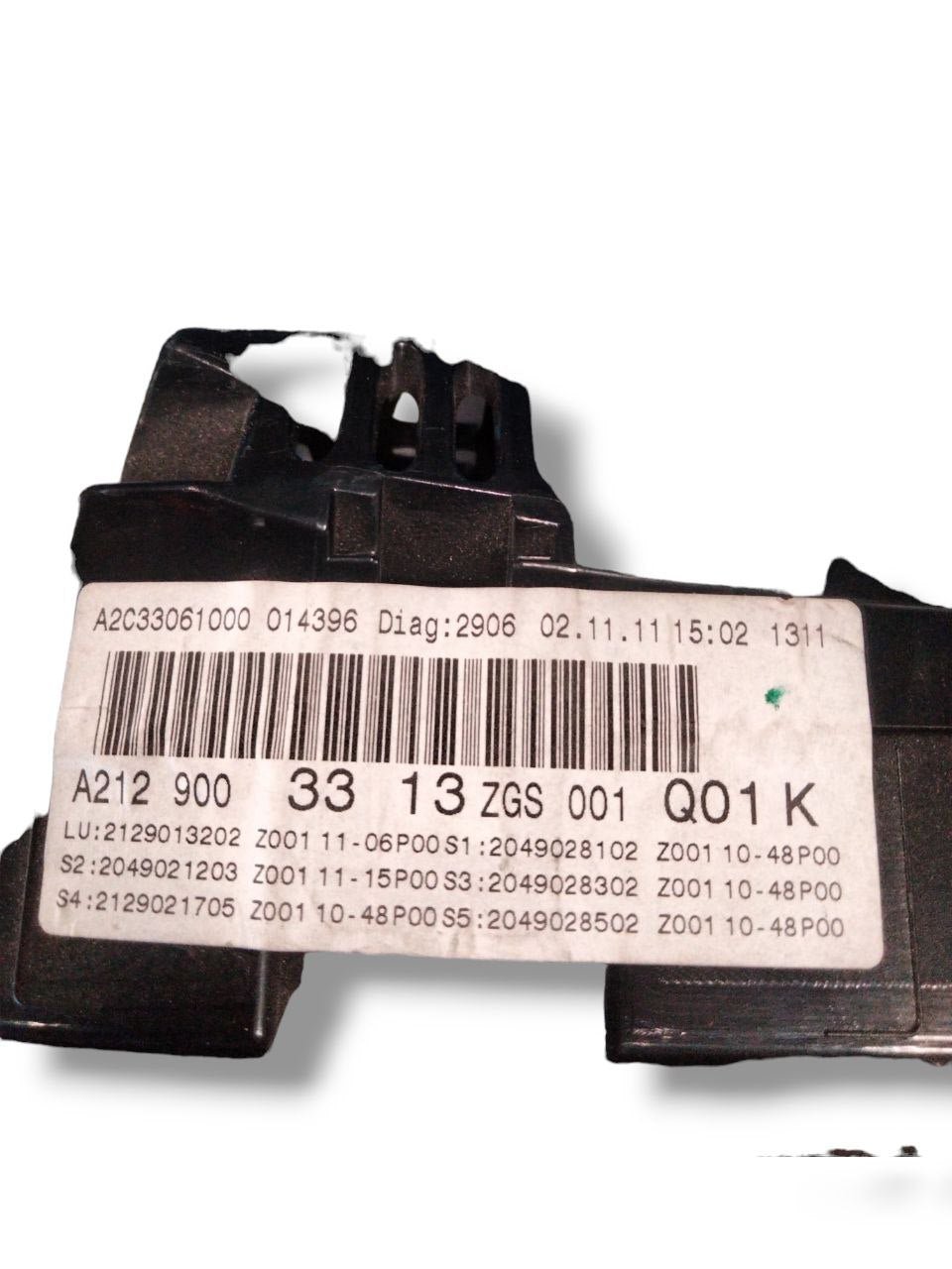 Mercedes-Benz E-Class W212 2.2 diesel speedometer (2009 - 2016) cod.A2129003313 / odometer / instrument panel - F&P CRASH SRLS - Used Parts