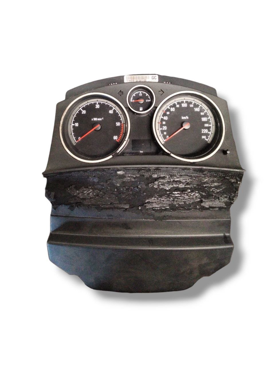 Opel Astra H 1.7 diesel speedometer (2004 - 2011) code 13184319 / odometer instrument panel - F&P CRASH SRLS - Used Parts
