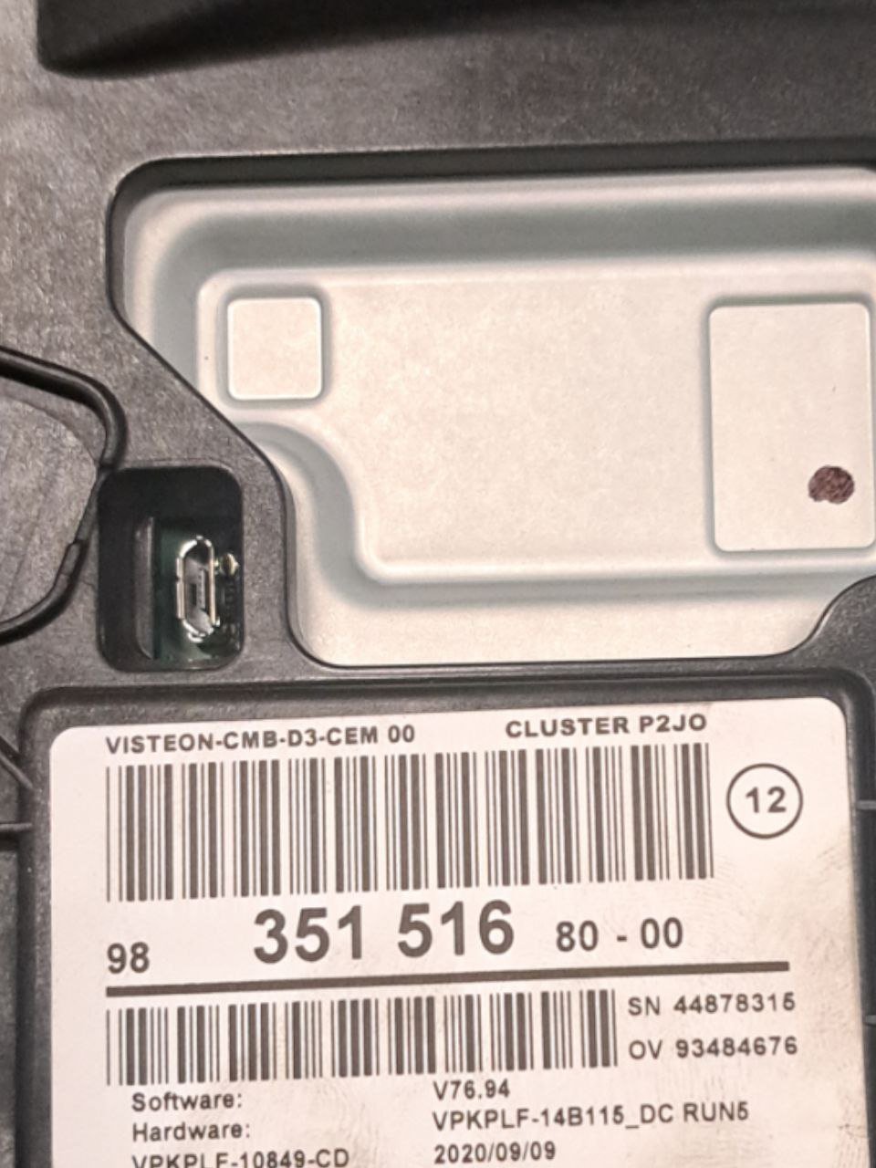 Tachimetro Opel Corsa F 1.5 Diesel (2019>) COD:9835151680 Contachilometri / Quadro Strumenti - F&P CRASH SRLS - Ricambi Usati