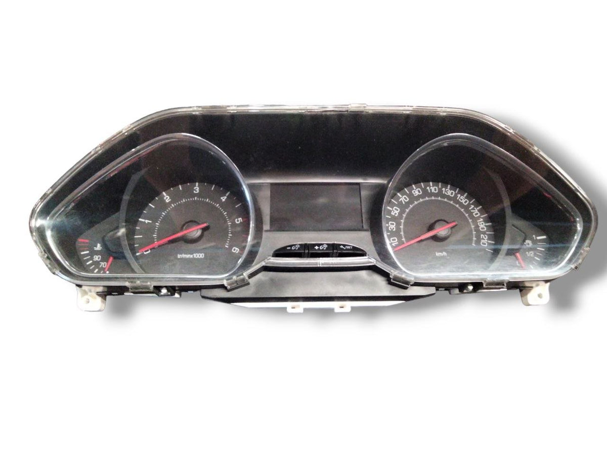 Tachimetro Peugeot 208 1.4 hdi (2012 - 2019) cod.9801904080 / contachilometri / Quadro strumenti - F&amp;P CRASH SRLS - Ricambi Usati