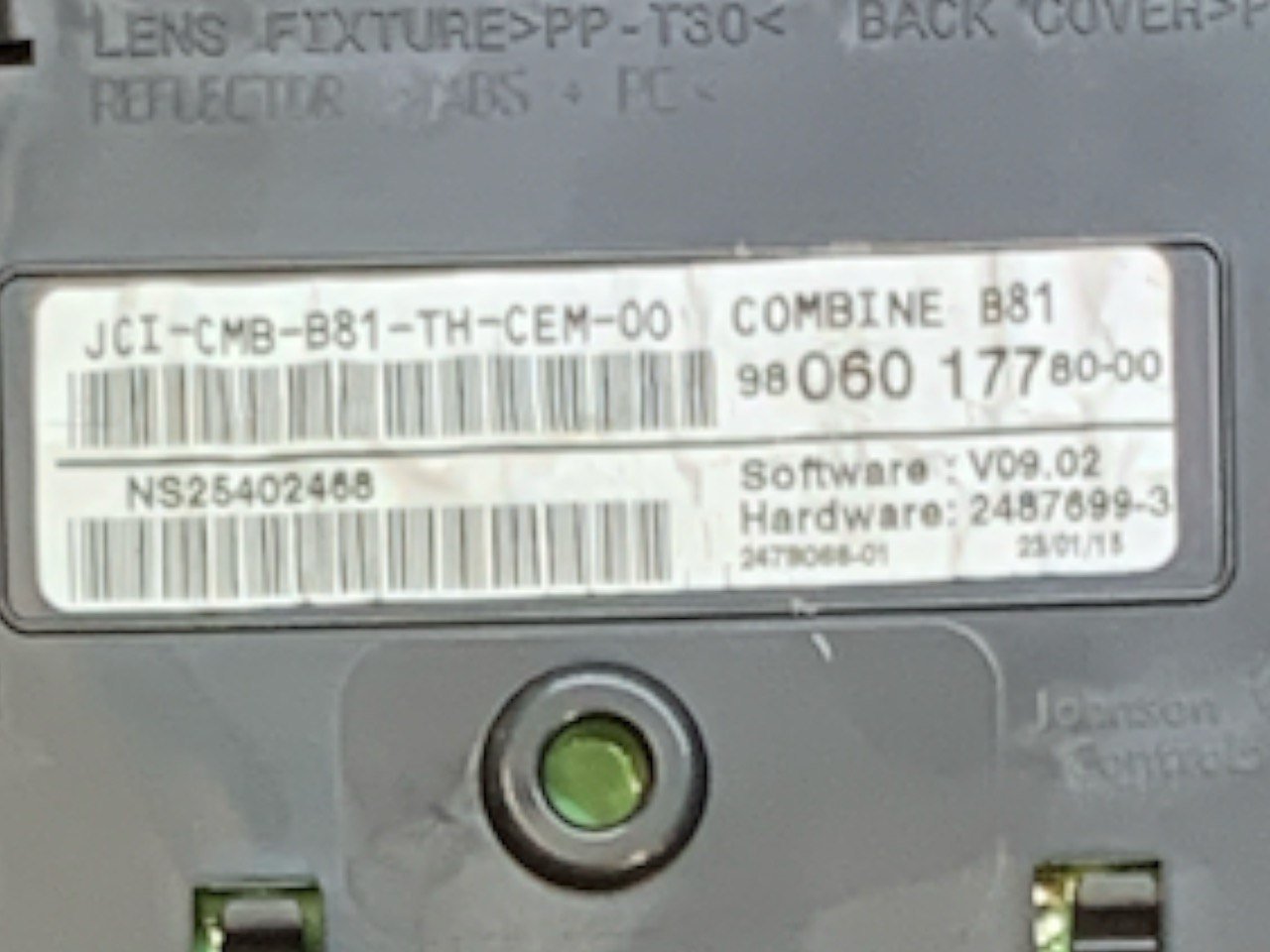 Tachimetro Quadro Strumenti Contachilometri Citroen Ds5 2.0 Diesel (2014) cod.9806017780 - F&P CRASH SRLS - Ricambi Usati