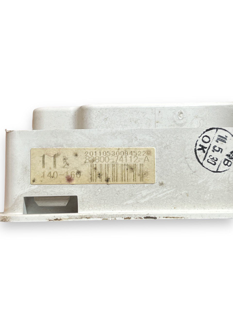 Tachimetro / quadro strumenti / contachilometri Toyota IQ 1.0benzina cod.83800 - 74112 - A(2008 - 2015) - F&P CRASH SRLS - Ricambi Usati