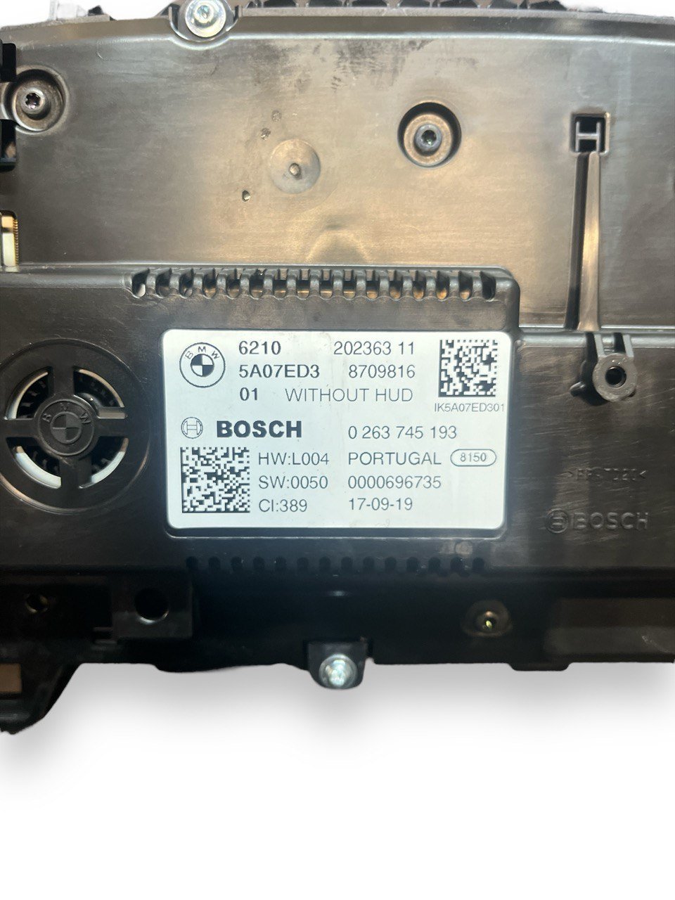 Tachimetro Quadro Strumenti Contachilometri Virtual Digital Cookpit Bmw Serie 1 1.5d ( f40 - 2022 ) COD:8709816 - F&P CRASH SRLS - Ricambi Usati