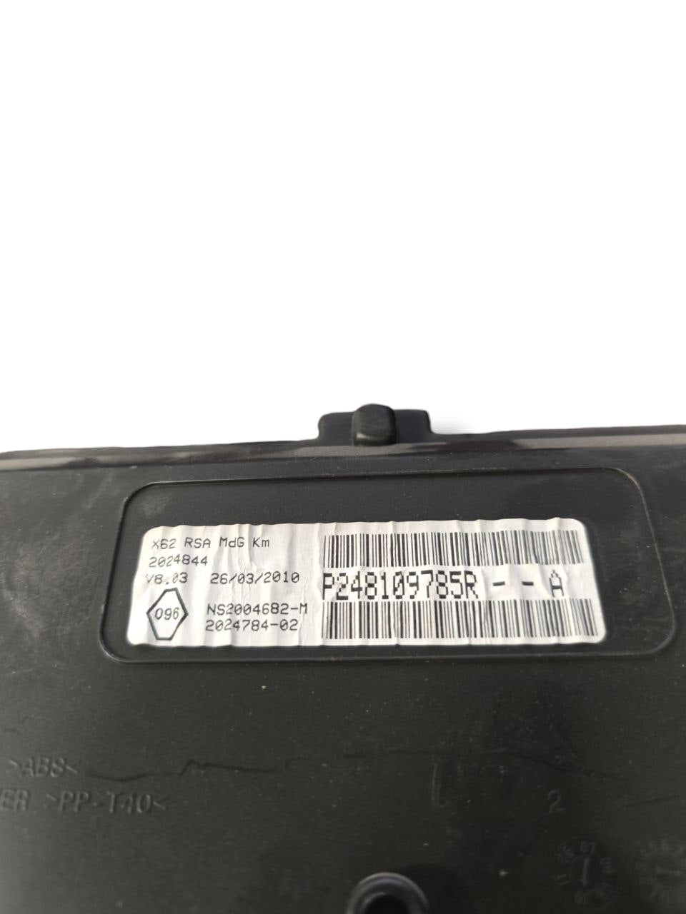 TACHIMETRO RENAULT MASTER III 2.3 DIESEL (2014 - 2019) Cod : P248109785R - F&P CRASH SRLS - Ricambi Usati