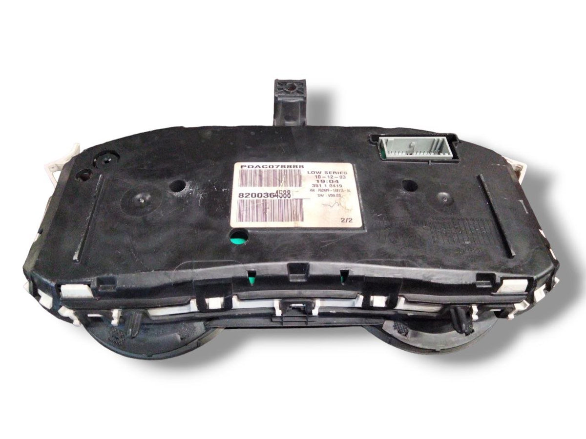 Renault Megane II 1.9 diesel speedometer (2002 - 2010) cod.8200364588 / Odometer / Instrument Panel - F&P CRASH SRLS - Used Parts