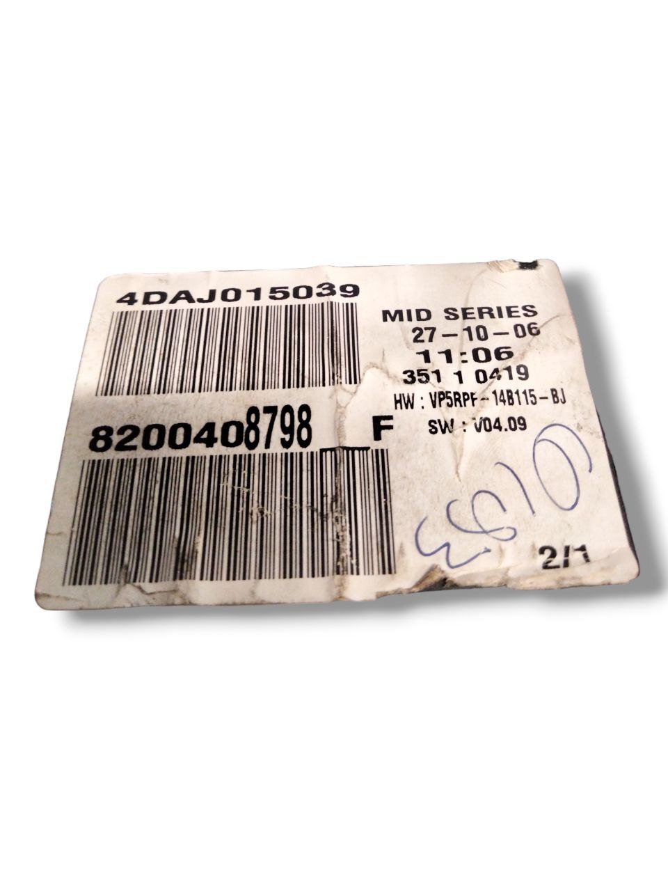 Tachimetro Renault Megane II 1.9diesel (2002 - 2010)cod.8200408798 Contachilometri / Quadro strumenti - F&P CRASH SRLS - Ricambi Usati