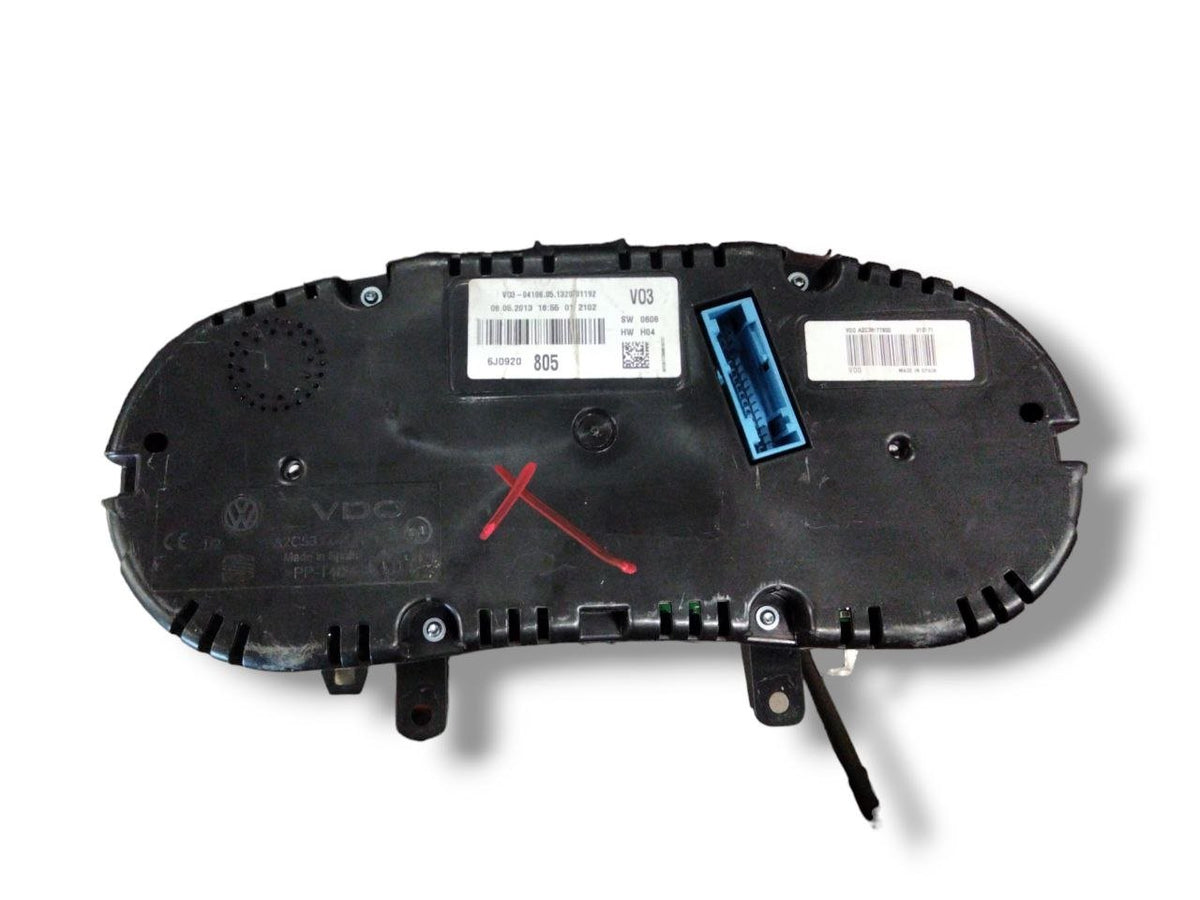 Speedometer Seat Ibiza 6J 1.6 Diesel(2008 - 2017) cod.6J0920805L / Instrument Cluster / Odometer - F&P CRASH SRLS - Used Parts