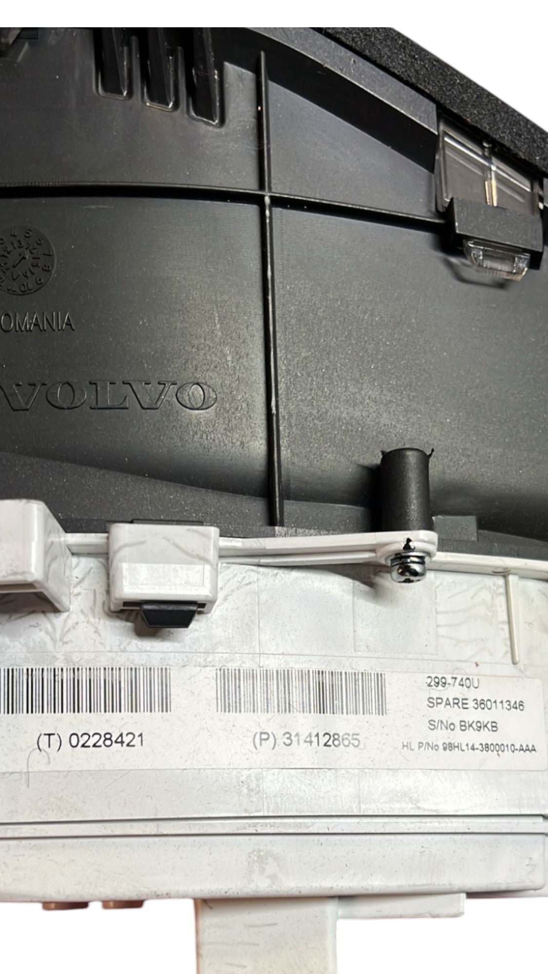 Tachimetro Volvo V60 1.6 manuale (2010 - 2018) cod.31412865 / quadro strumenti / contachilometri - F&P CRASH SRLS - Ricambi Usati