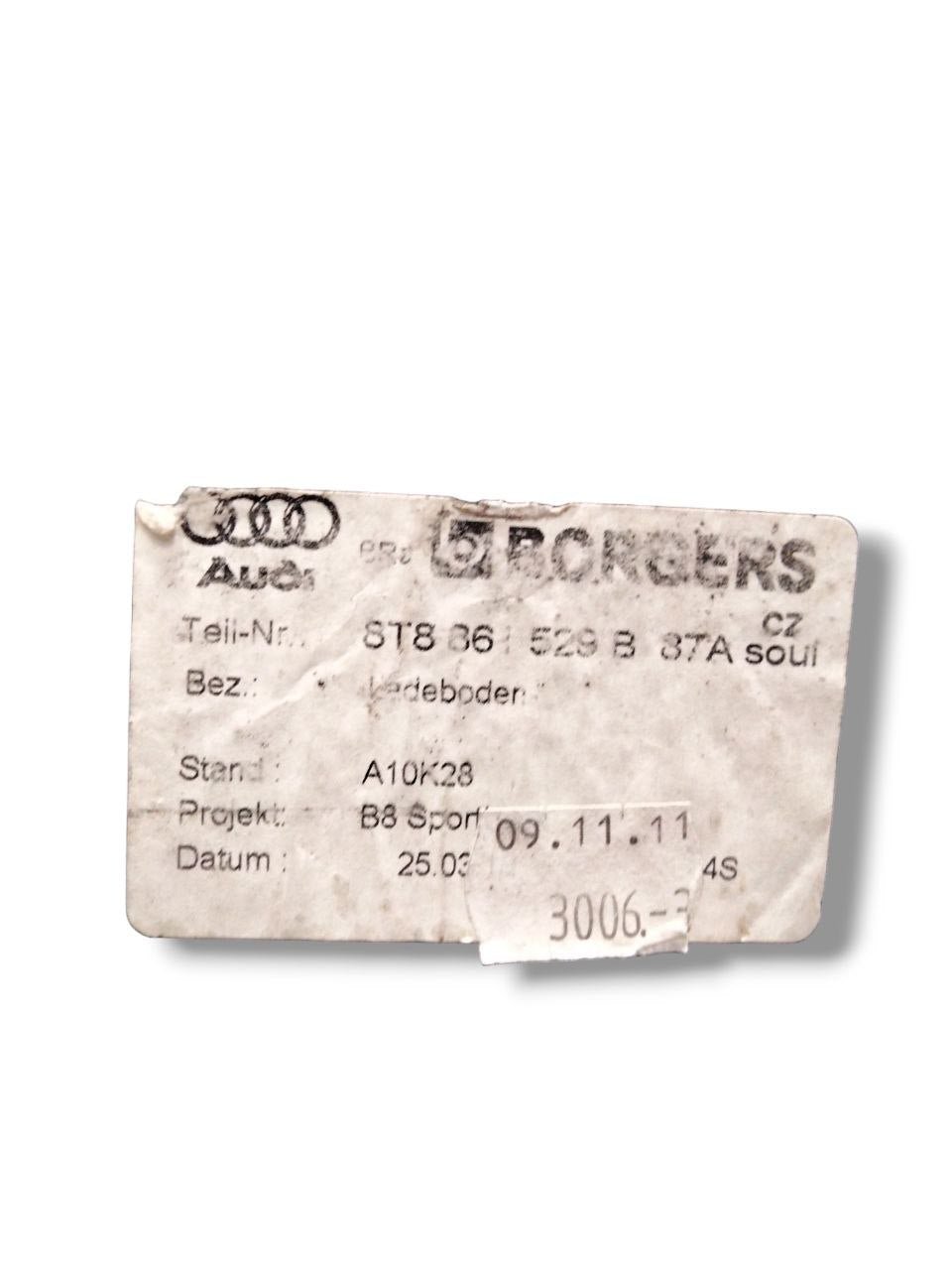 Tappeto / Ripiano bagagliaio Audi A5 8T (2010 - 2017) cod.8T8864529B - F&P CRASH SRLS - Ricambi Usati