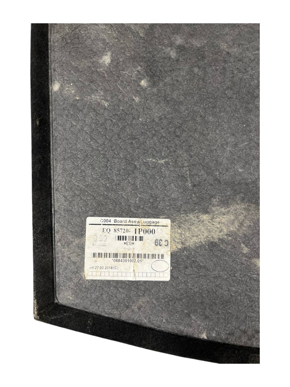 Carpet / trunk shelf Hyundai IX 20 / Kia Venga (2010 - 2019) cod.85720 - 1P000 - F&P CRASH SRLS - Used Parts