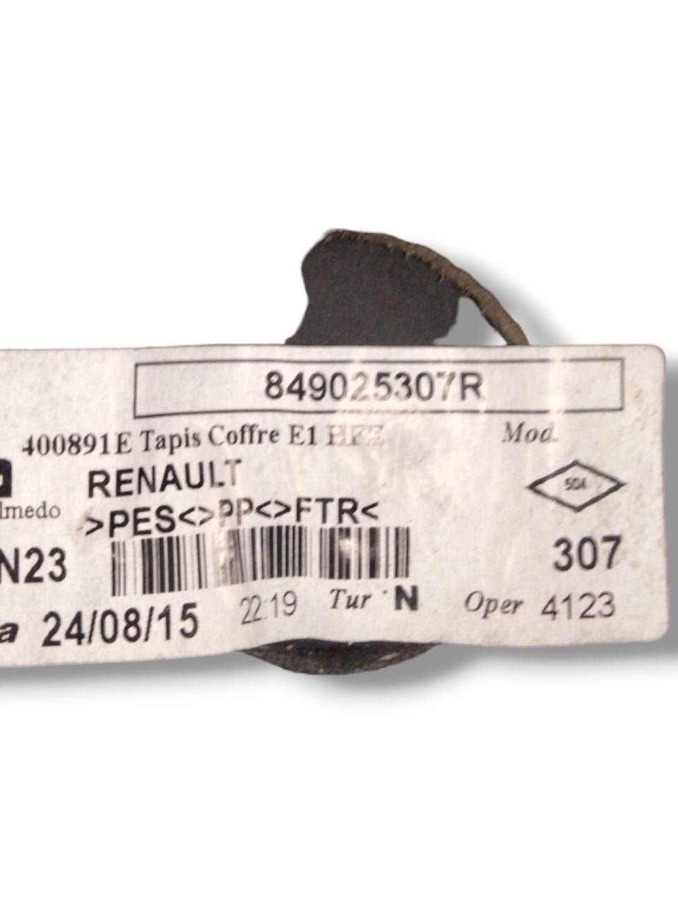 Tappeto / Ripiano Bagagliaio Renault Kadjar (2015 - 2022) cod.849025307R - F&P CRASH SRLS - Ricambi Usati