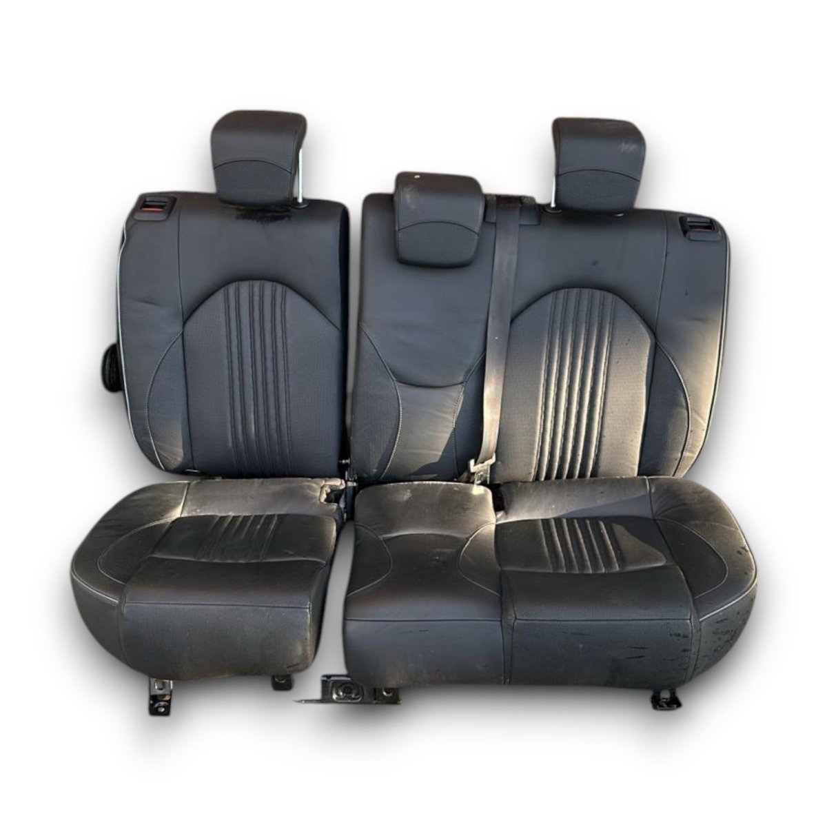 Tappezzeria / sedili Alfa Romeo Mito (2008 > 2018) in pelle neri - F&P CRASH SRL - Ricambi Usati