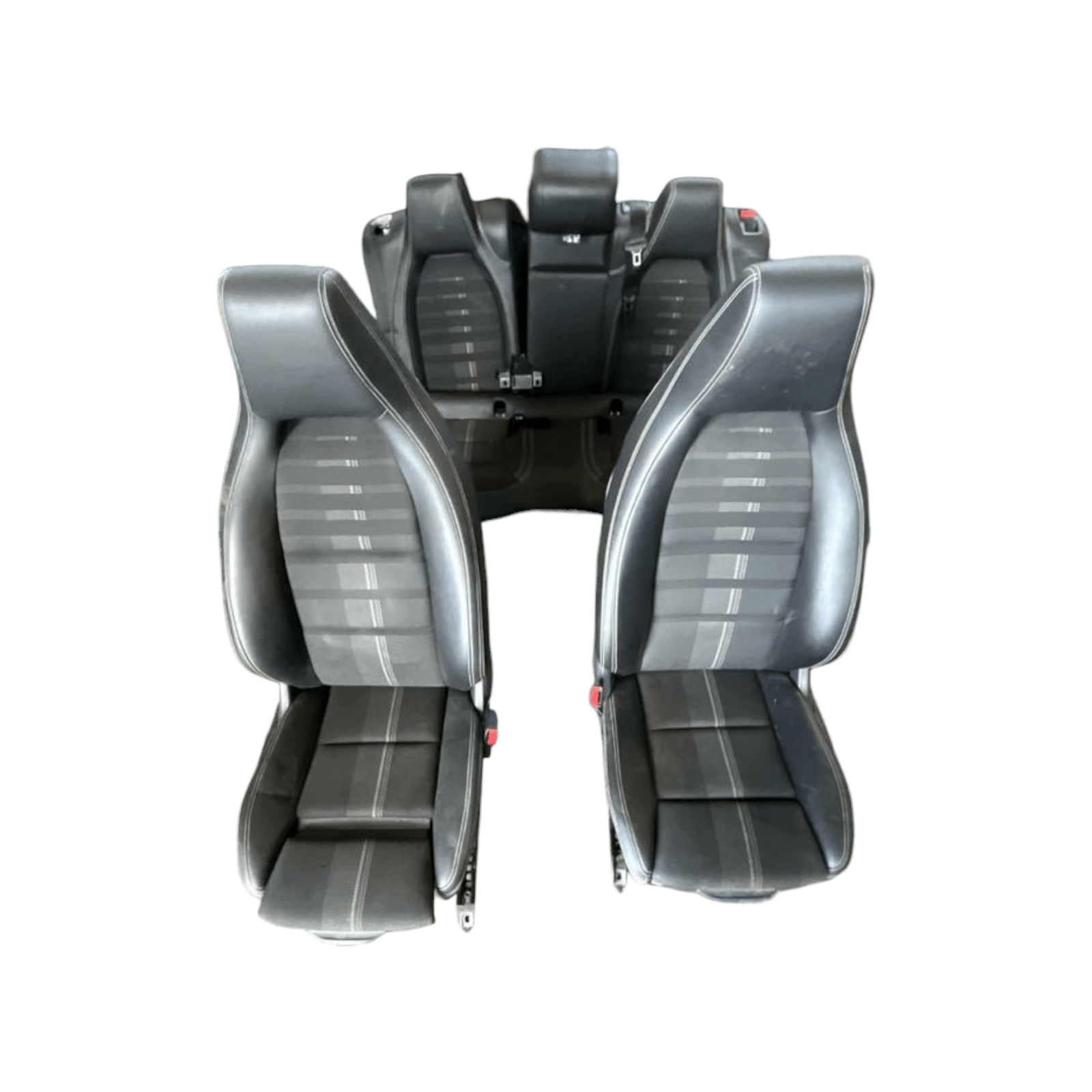 Tappezzeria / sedili completa in misto pelle Mercedes - Benz X156 (2013 - 2019) - F&P CRASH SRLS - Ricambi Usati