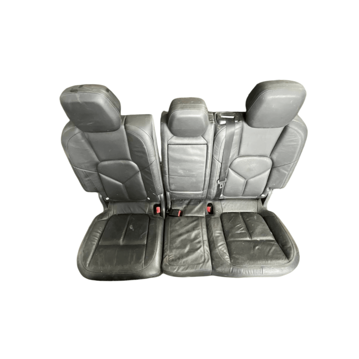 Tappezzeria / sedili completa in pelle con tunnel e pannelli Porsche Cayenne 92A (2011 - 2018) - F&P CRASH SRLS - Ricambi Usati