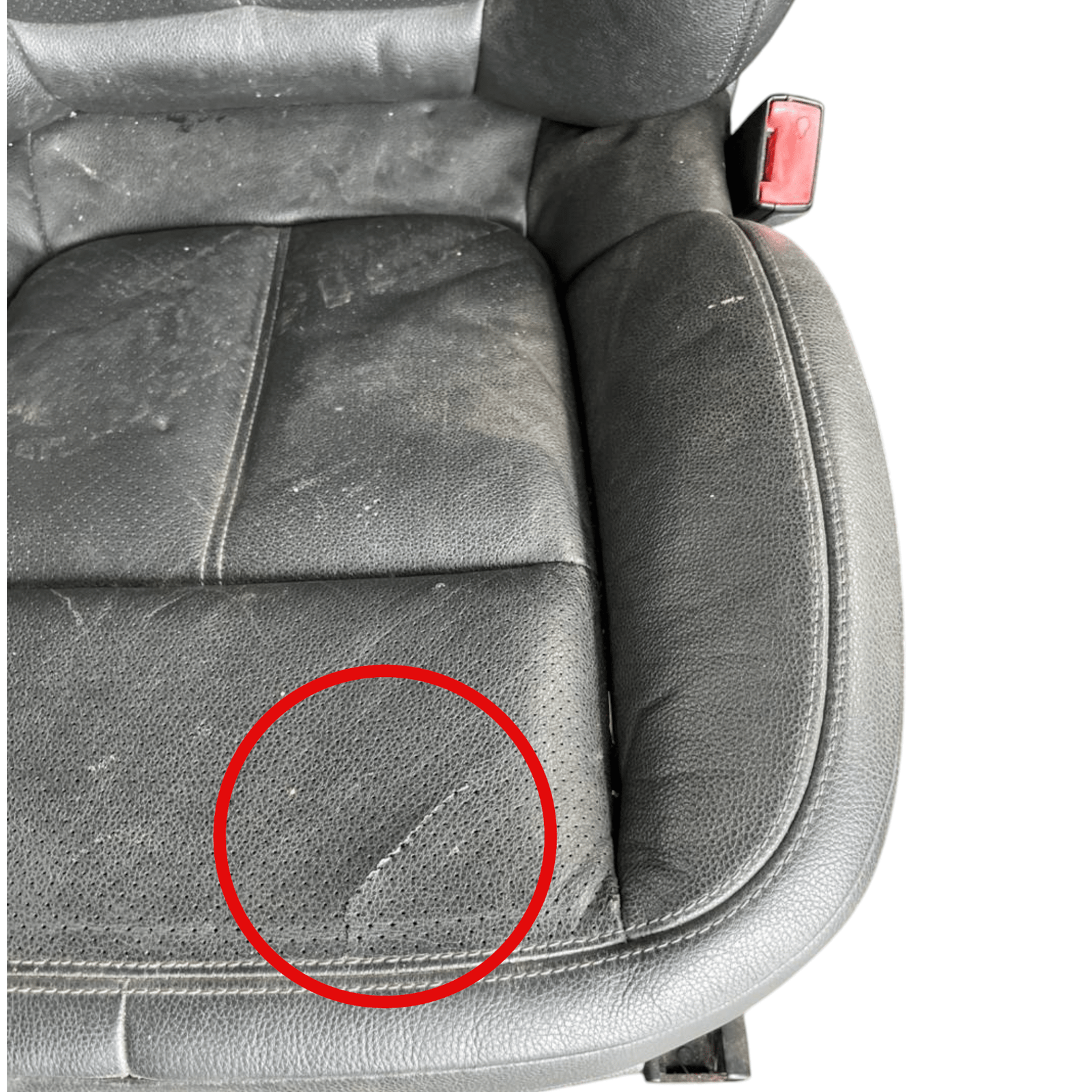 Tappezzeria / sedili completa in pelle con tunnel e pannelli Porsche Cayenne 92A (2011 - 2018) - F&P CRASH SRLS - Ricambi Usati