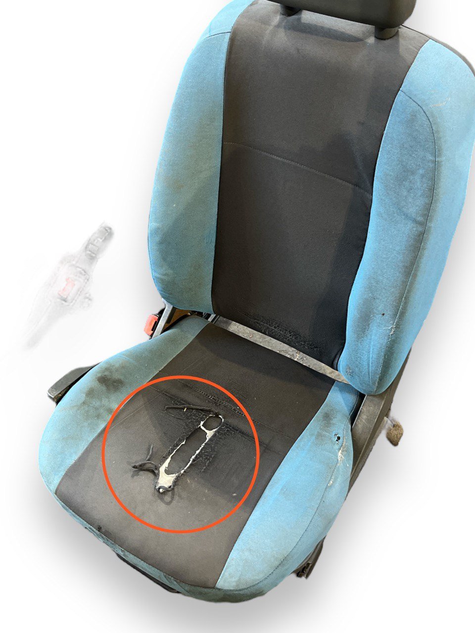 Tappezzeria / Sedili Completa in stoffa Fiat Panda 169 (2003 - 2012) - F&P CRASH SRLS - Ricambi Usati