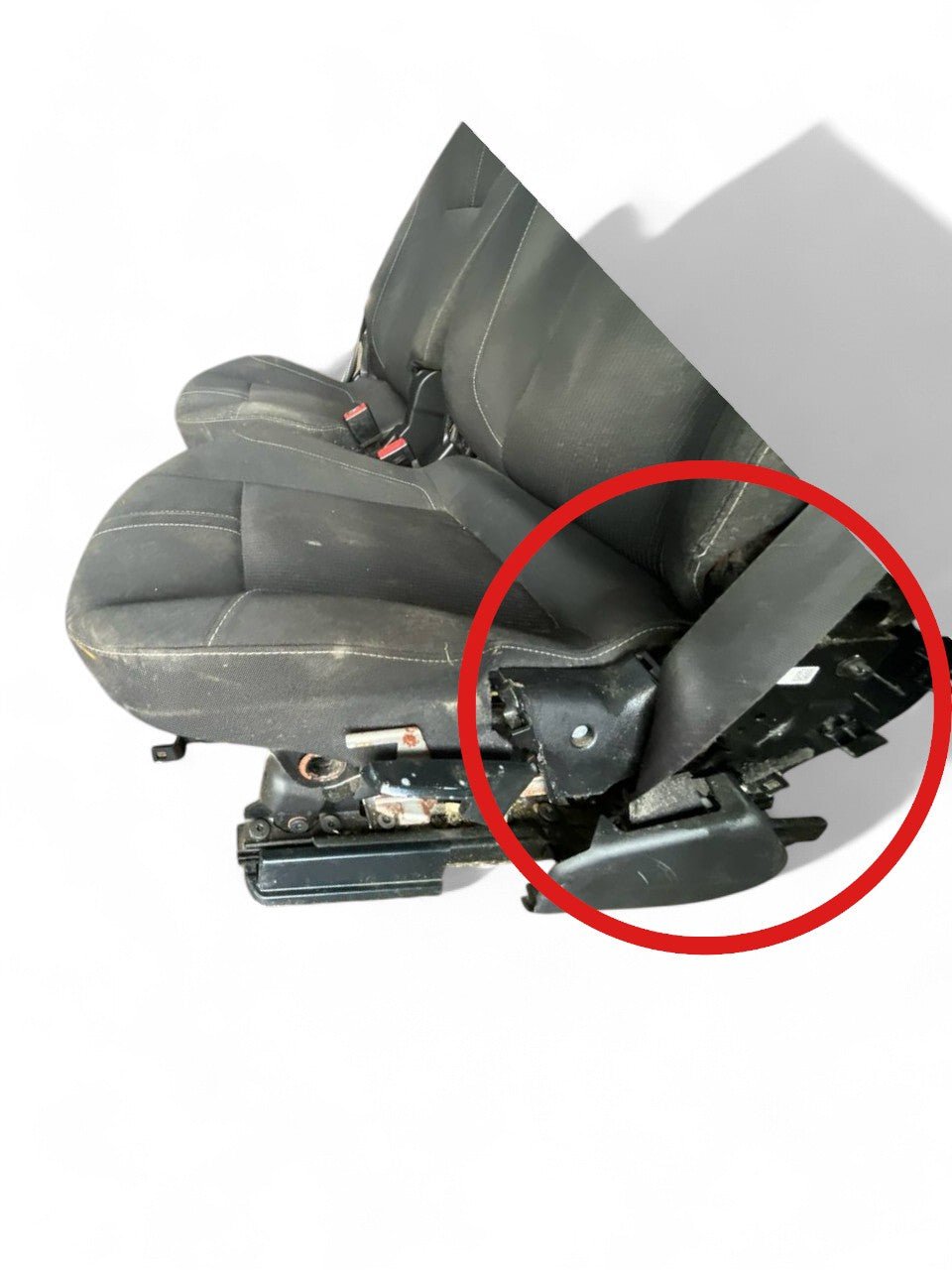 Tappezzeria / sedili completa in stoffa neri Ford B - Max (2012 - 2018) - F&P CRASH SRLS - Ricambi Usati