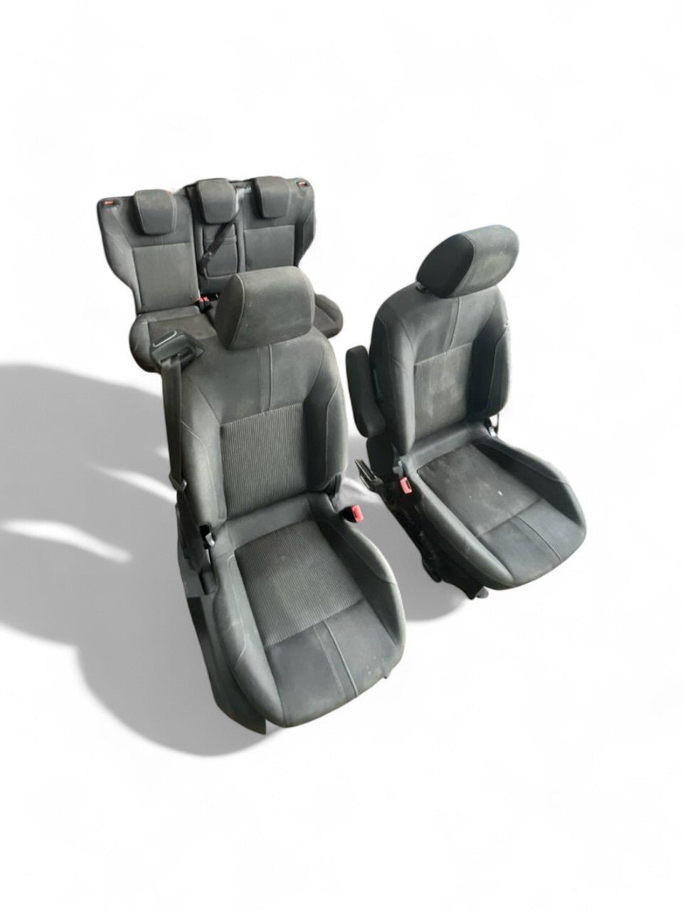 Tappezzeria / sedili completa in stoffa neri Ford B - Max (2012 - 2018) - F&P CRASH SRLS - Ricambi Usati