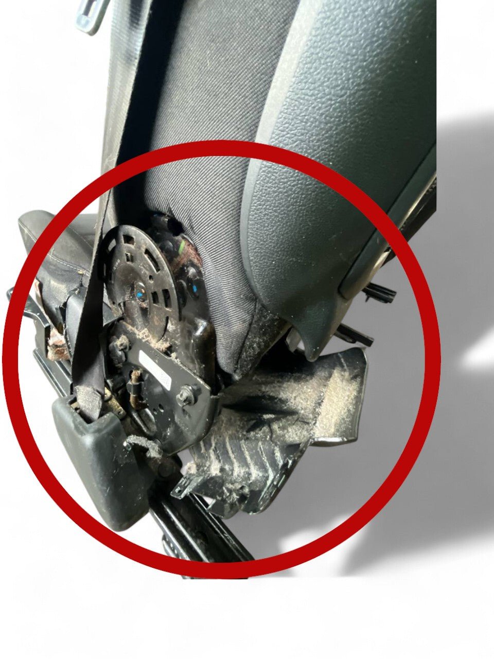 Tappezzeria / sedili completa in stoffa neri Ford B - Max (2012 - 2018) - F&P CRASH SRLS - Ricambi Usati