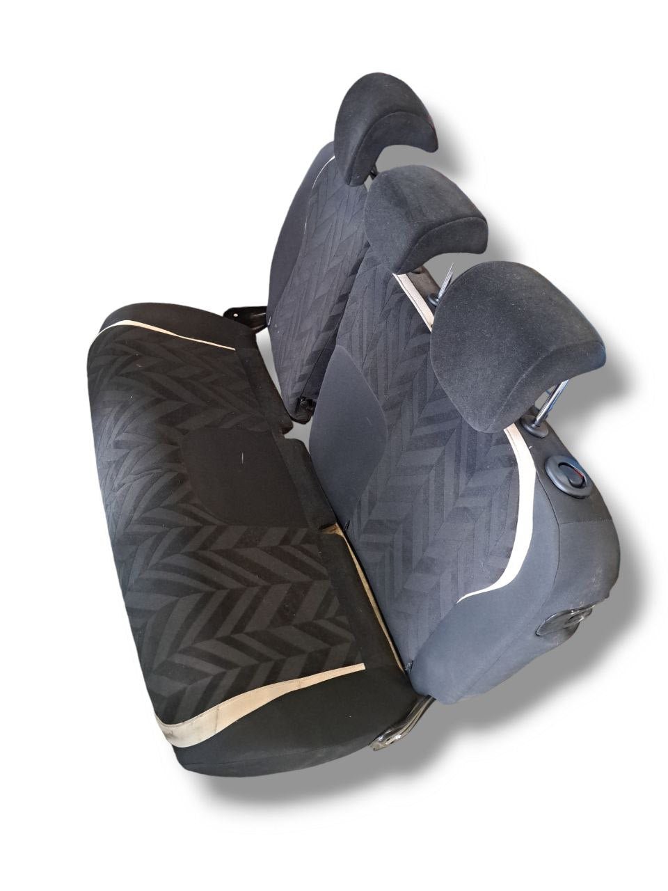 Tappezzeria / Sedili Completa in Tessuto Nera e Grigia Lancia Ypsilon (2011>) - F&P CRASH SRLS - Ricambi Usati