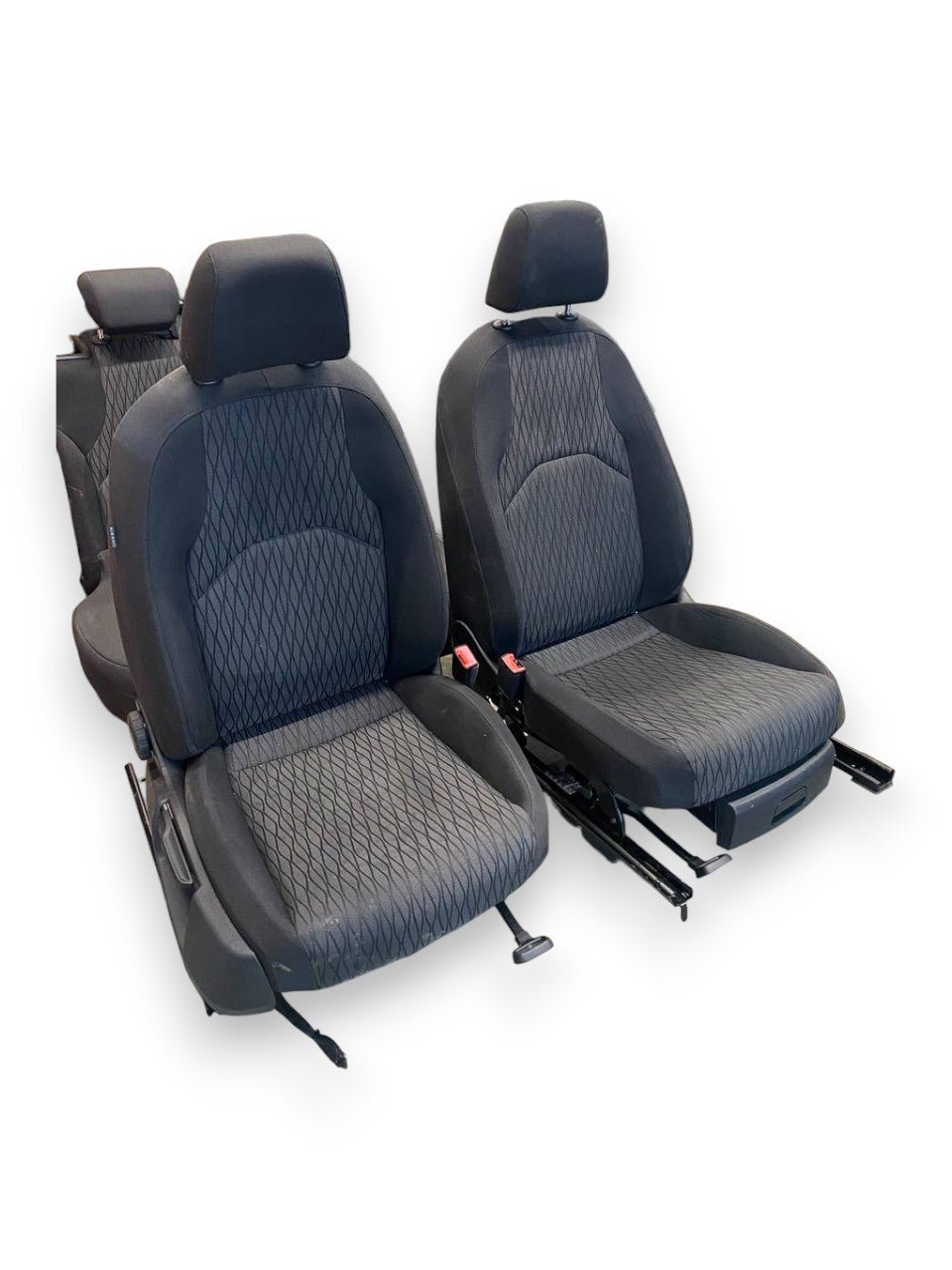 Tappezzeria / Sedili Completa Nera e Grigia con Pannelli Seat Leon SW (2016) - F&P CRASH SRLS - Ricambi Usati