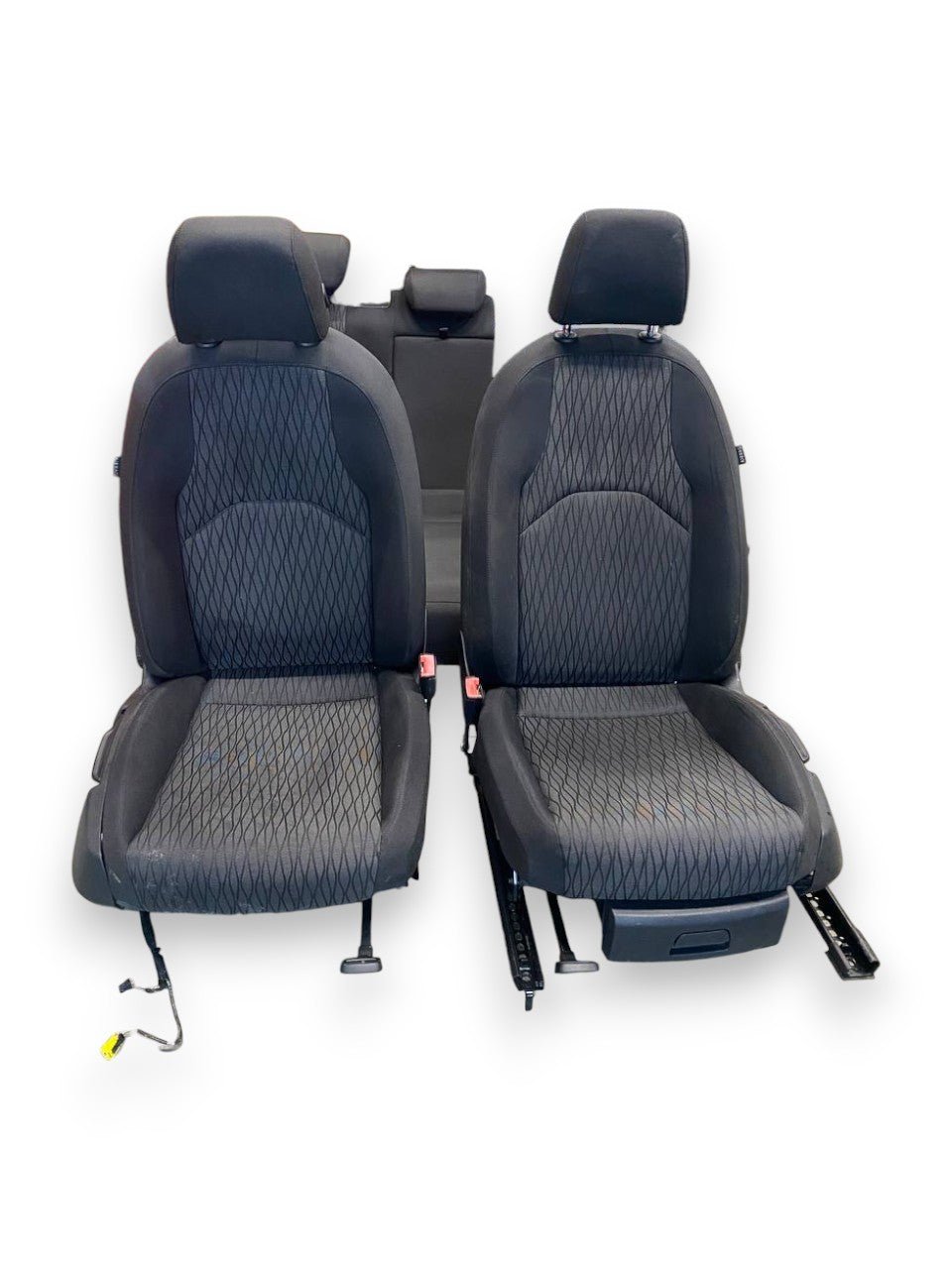 Tappezzeria / Sedili Completa Nera e Grigia con Pannelli Seat Leon SW (2016) - F&P CRASH SRLS - Ricambi Usati