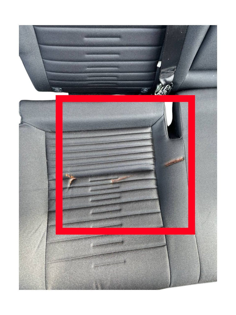 Tappezzeria / Sedili Completa Nera e Grigia in stoffa Toyota Auris (2012 - 2018) - F&P CRASH SRLS - Ricambi Usati