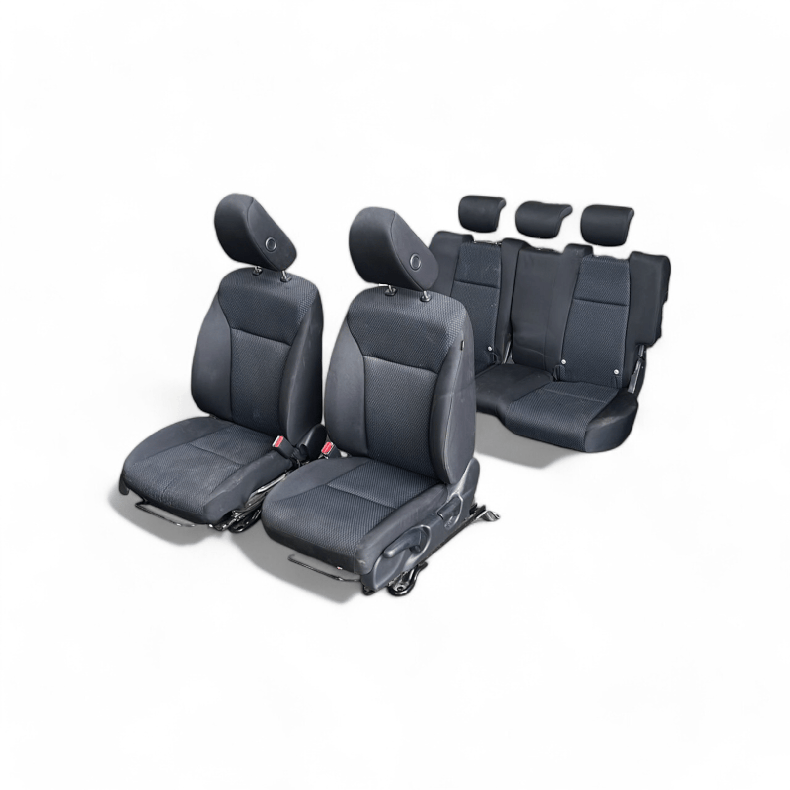 Tappezzeria / sedili completi in stoffa grigio e nero Kia Sportage SL (2010 - 2016) - F&P CRASH SRLS - Ricambi Usati