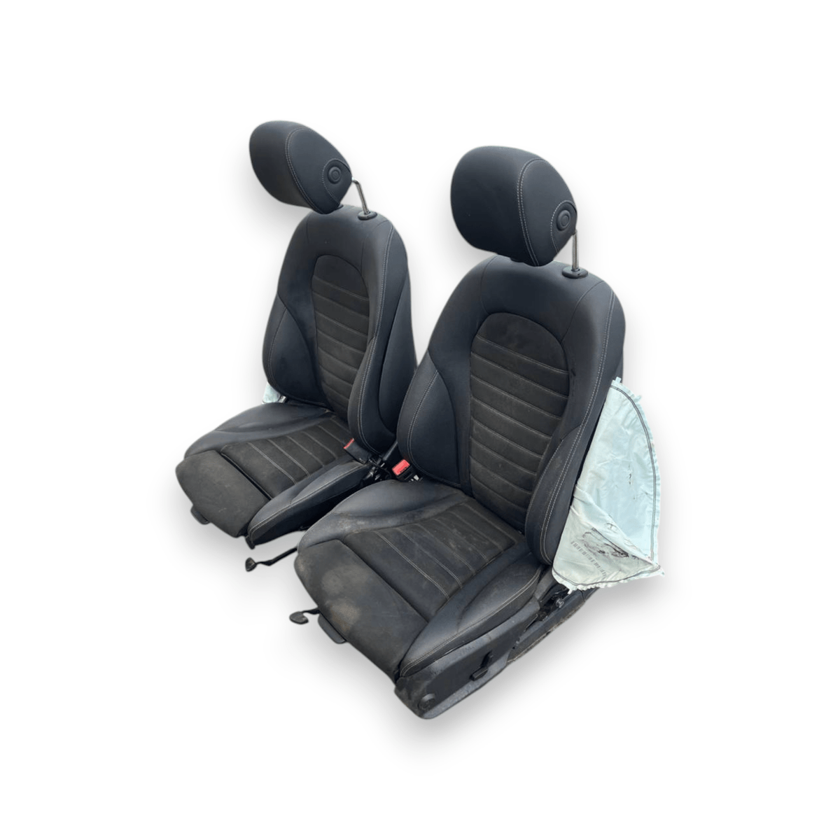 Tappezzeria / Sedili in Pelle e Alcantara Mercedes - Benz Glc Coupè C253 (2016 al 2023) - F&P CRASH SRLS - Ricambi Usati