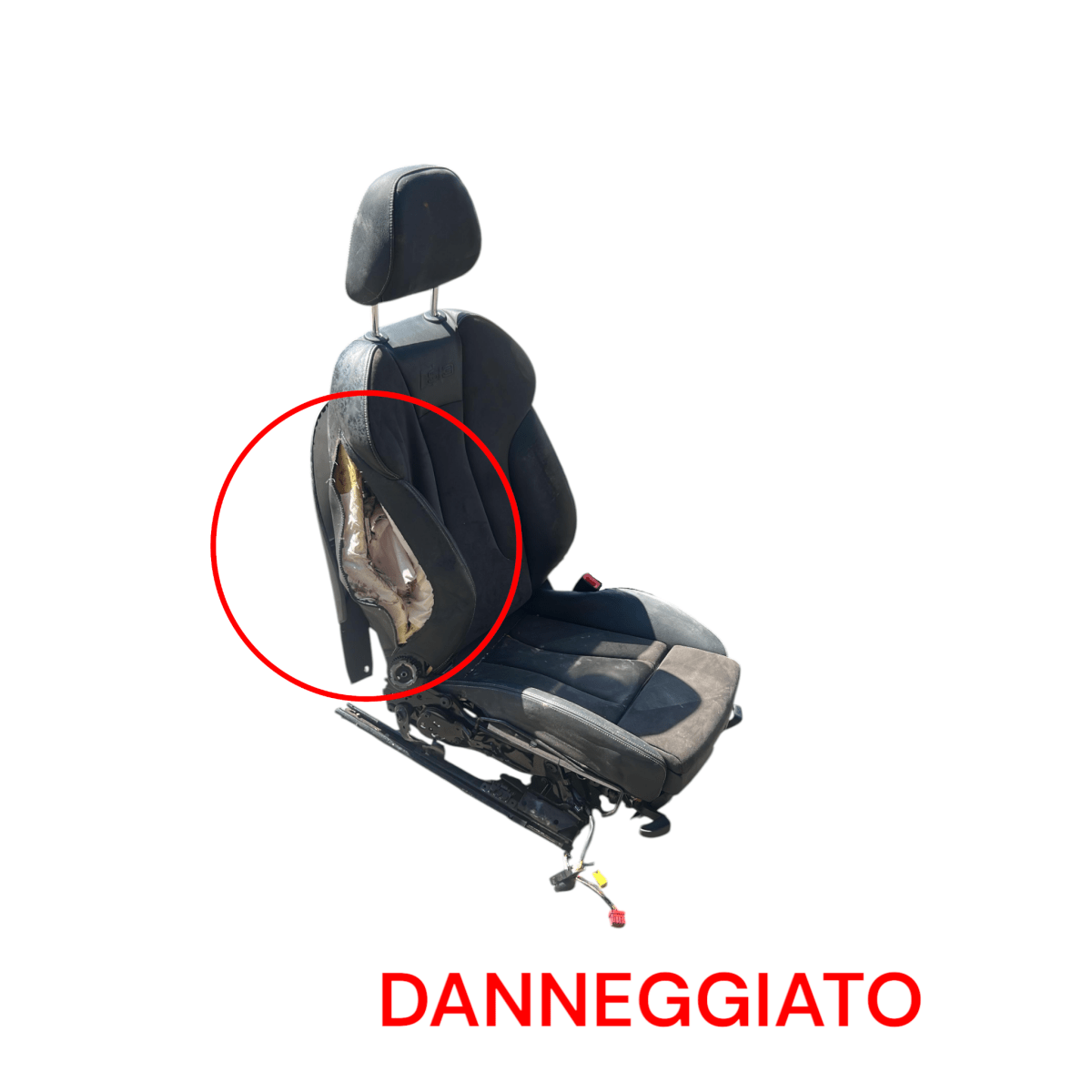 Tappezzeria / Sedili In Pelle e Alcantara Nera Audi A3 (8V) (S3) (2013 > 2020) - F&P CRASH SRLS - Ricambi Usati