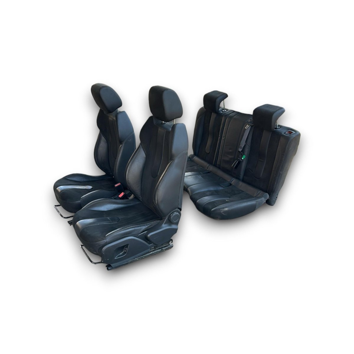 Tappezzeria / sedili in pelle e alcantara neri Range Rover Evoque (L538) (2011 > 2018) - F&P CRASH SRLS - Ricambi Usati