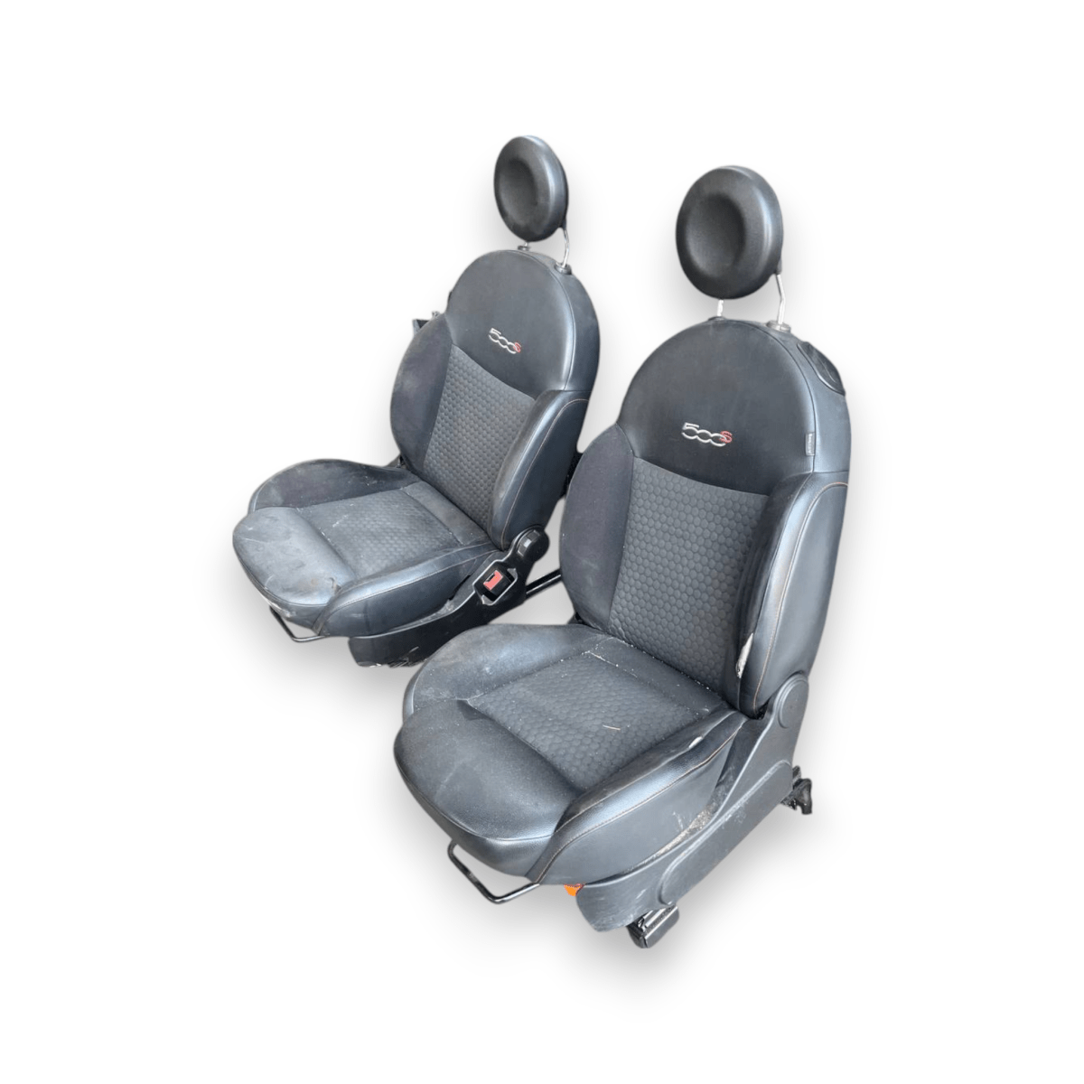 Tappezzeria / Sedili in Pelle e Stoffa Fiat 500 S Sport (2013 - ) - F&P CRASH SRLS - Ricambi Usati