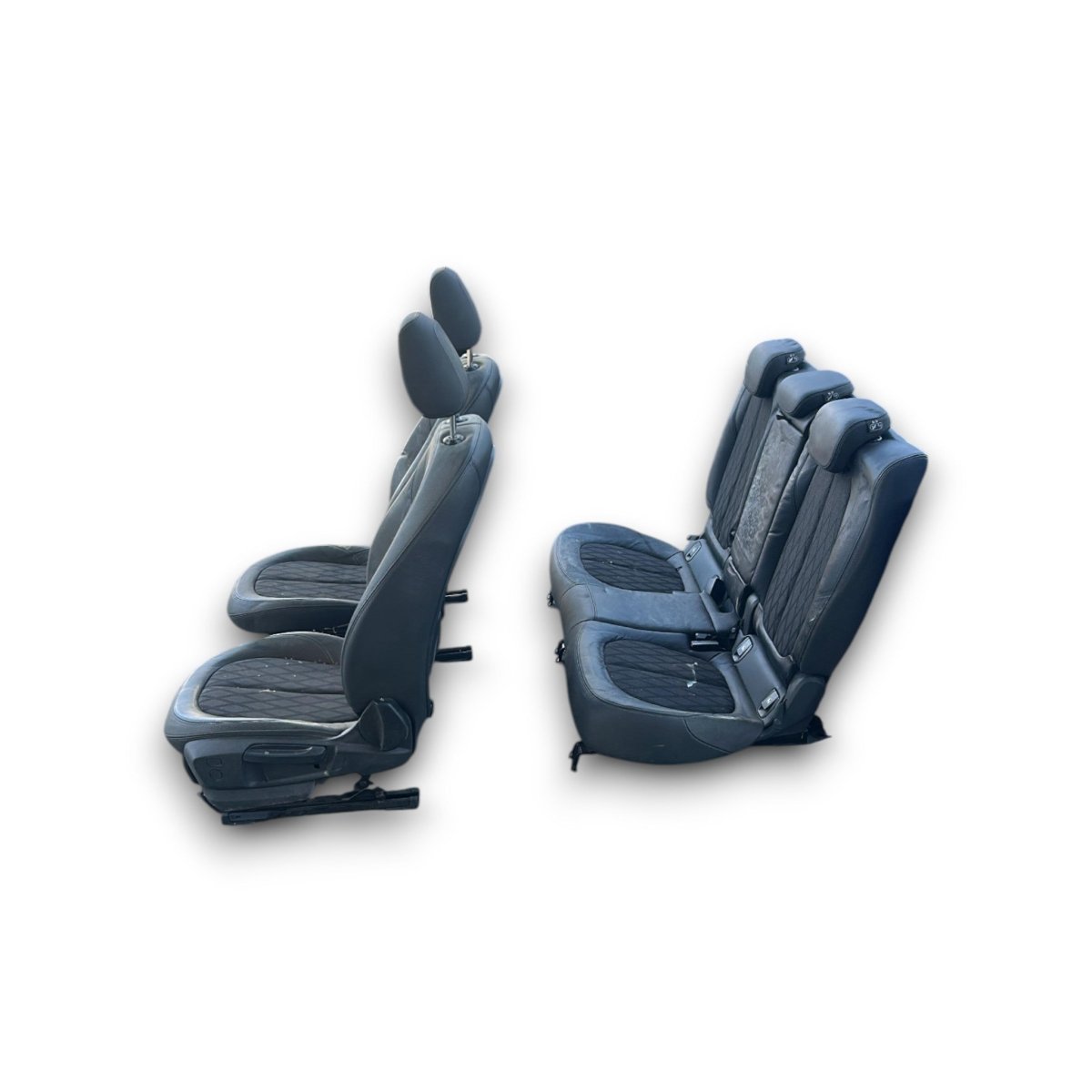 Tappezzeria / Sedili In Pelle e Stoffa Nera BMW X1 (F48) (2015 > 2022) - F&P CRASH SRLS - Ricambi Usati