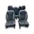 Tappezzeria / Sedili In Pelle E Stoffa Nera E Grigia Opel Grandland X (2017 > ) - F&P CRASH SRLS - Ricambi Usati