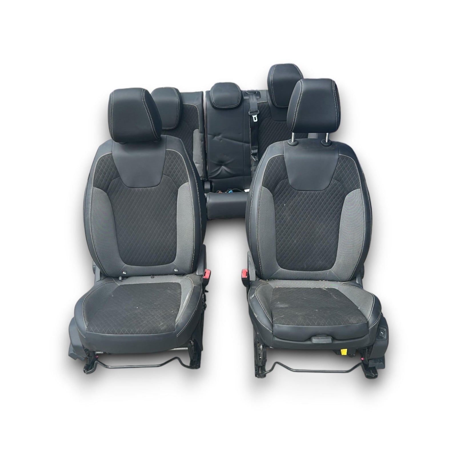 Tappezzeria / Sedili In Pelle E Stoffa Nera Opel Grandland X (2017 > ) - F&P CRASH SRLS - Ricambi Usati