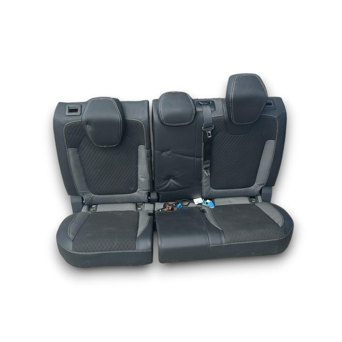 Tappezzeria / Sedili In Pelle E Stoffa Nera Opel Grandland X (2017 > ) - F&P CRASH SRLS - Ricambi Usati