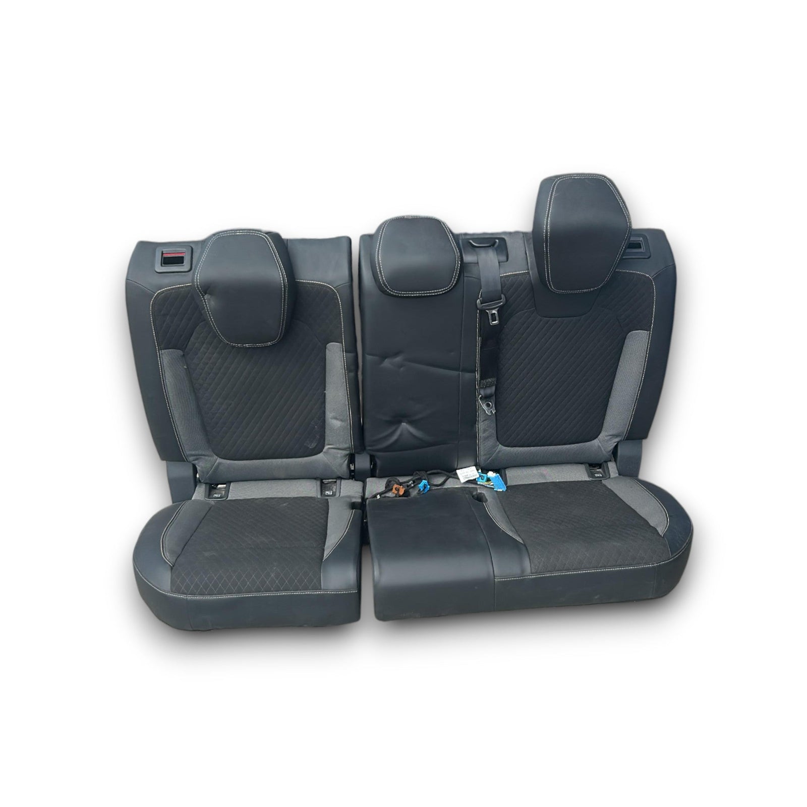 Tappezzeria / Sedili In Pelle E Stoffa Nera Opel Grandland X (2017 > ) - F&P CRASH SRLS - Ricambi Usati