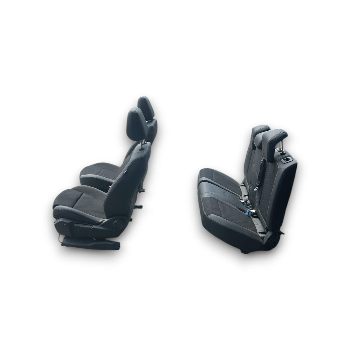 Tappezzeria / Sedili In Pelle E Stoffa Nera Opel Grandland X (2017 > ) - F&P CRASH SRLS - Ricambi Usati
