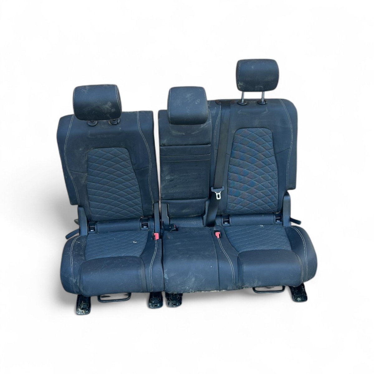 Tappezzeria / sedili in pelle e stoffa neri Mercedes Benz GLB (X247) (2019 > ) - F&P CRASH SRLS - Ricambi Usati