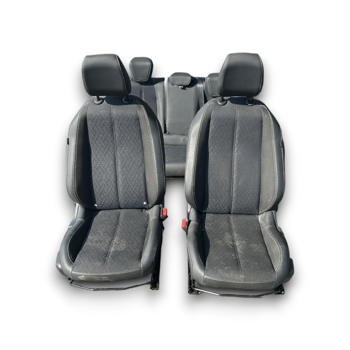 Tappezzeria / sedili in pelle e stoffa neri Opel Corsa F (2019 > ) - F&P CRASH SRL - Ricambi Usati