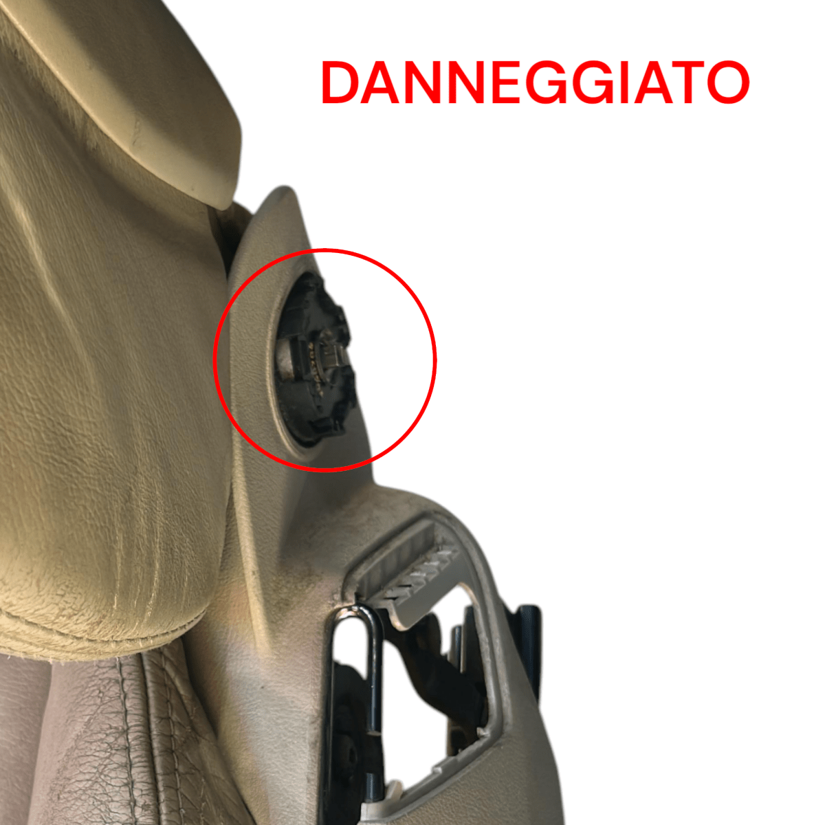 Tappezzeria / sedili in pelle grigia Audi Q7 (4L) (2005 > 2015) - F&P CRASH SRLS - Ricambi Usati