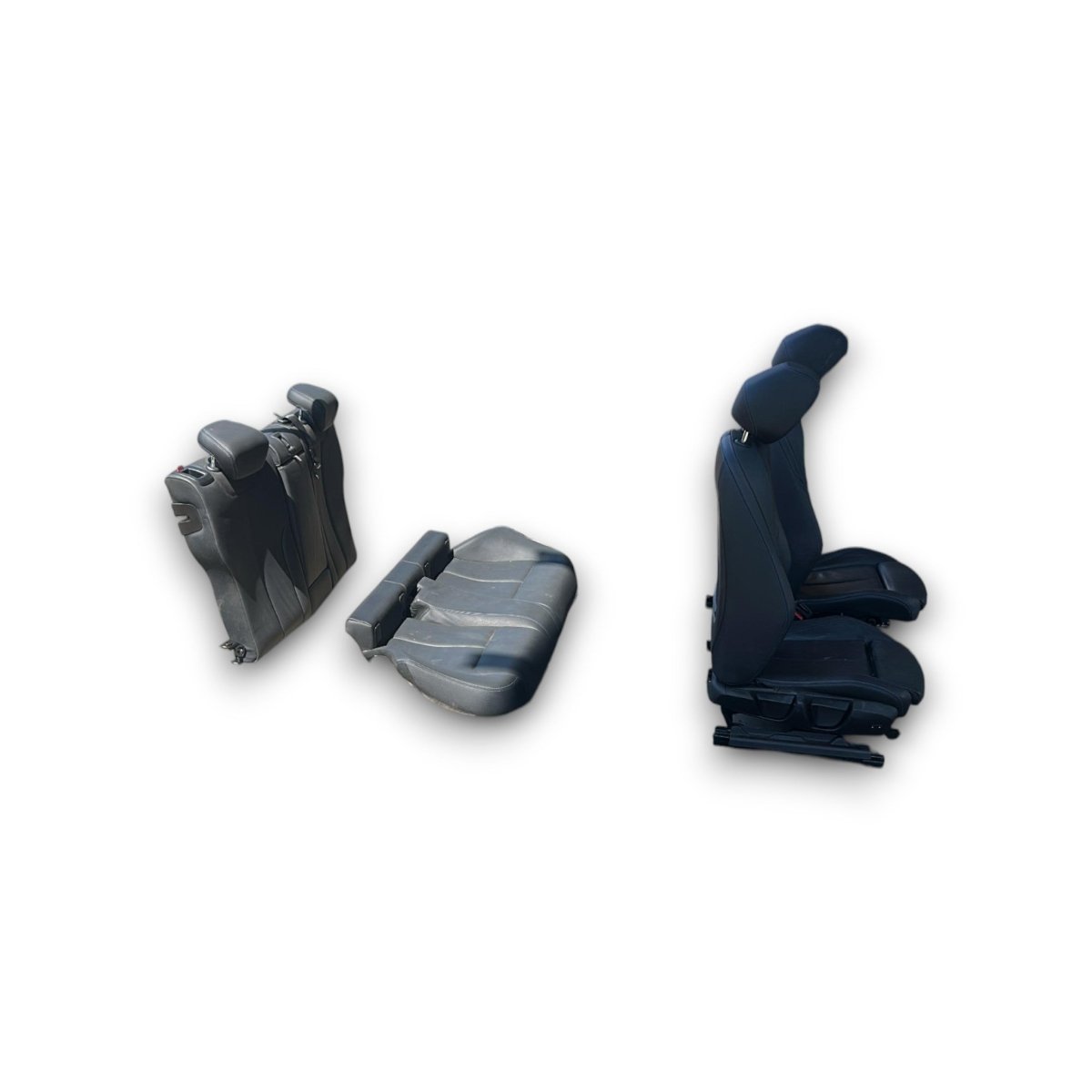 Tappezzeria / Sedili In Pelle Neri BMW Serie 4 Gran Coupè (F36) (MSport) (2013 > 2020) + Pannelli Porta - F&P CRASH SRLS - Ricambi Usati