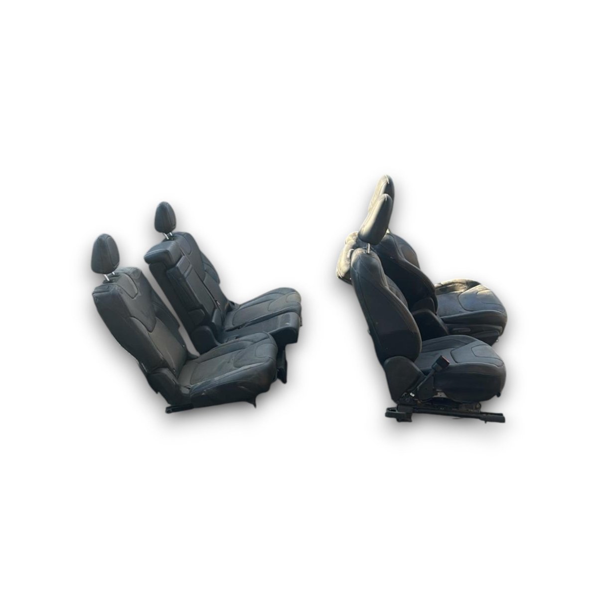 Tappezzeria / sedili in pelle neri Jeep Cherokee (KL) (2013 > 2023) - F&P CRASH SRL - Ricambi Usati