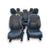 Tappezzeria / sedili in pelle neri Jeep Cherokee (KL) (limited) (2013 > 2023) + pannelli porta - F&P CRASH SRLS - Ricambi Usati