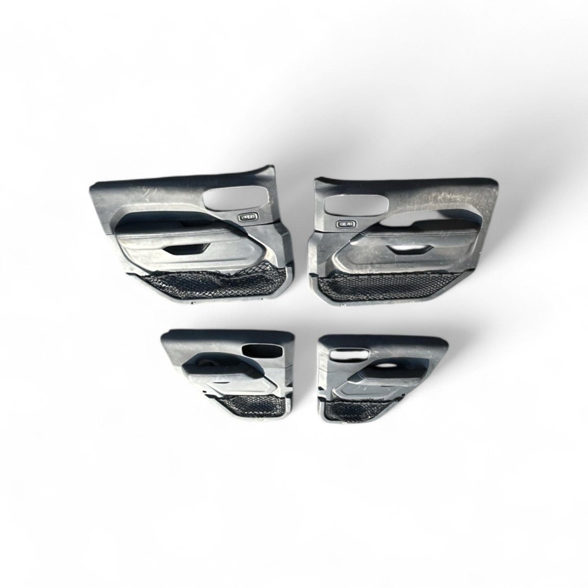 Tappezzeria / sedili in pelle neri Jeep Wrangler (JL) (4xe) (2017 > ) (sahara) - F&P CRASH SRLS - Ricambi Usati