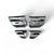Tappezzeria / sedili in pelle neri Jeep Wrangler (JL) (4xe) (2017 > ) (sahara) - F&P CRASH SRLS - Ricambi Usati